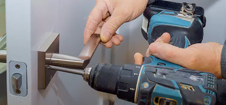 Security Door Lock Installation Glassmanor